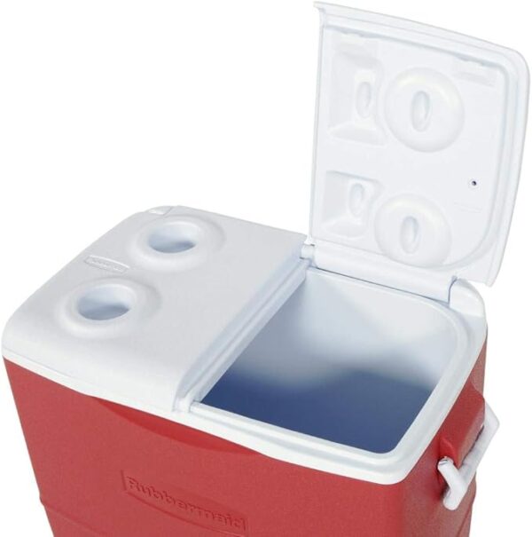 CONSERVADORA RUBBERMAIND 50QT ROJA 1929015 54x41cm EEUU - Imagen 3