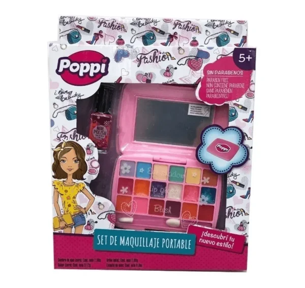 POPPI SET DE MAQUILLAJE PORTABLE +5años 5665 S22633