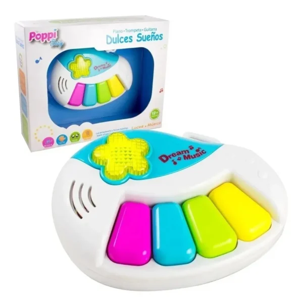 PIANO POPPI BABY DULCES SUEÑOS +12 meses 6741-WD3615 - Imagen 2