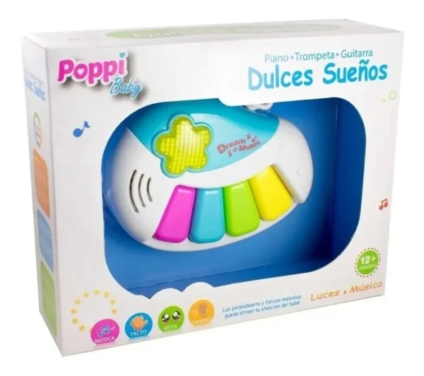 PIANO POPPI BABY DULCES SUEÑOS +12 meses 6741-WD3615