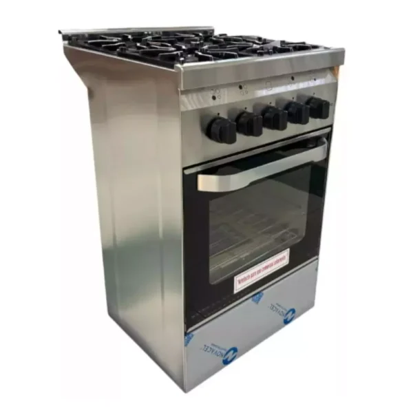 COCINA VALIGAS 52 ACERO VISOR REJA FUNDICION 52x62x87cm - Imagen 3