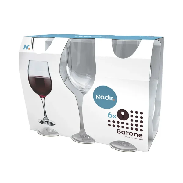 COPA NADIR BARONE AGUA 490ml 6 unidades 705606