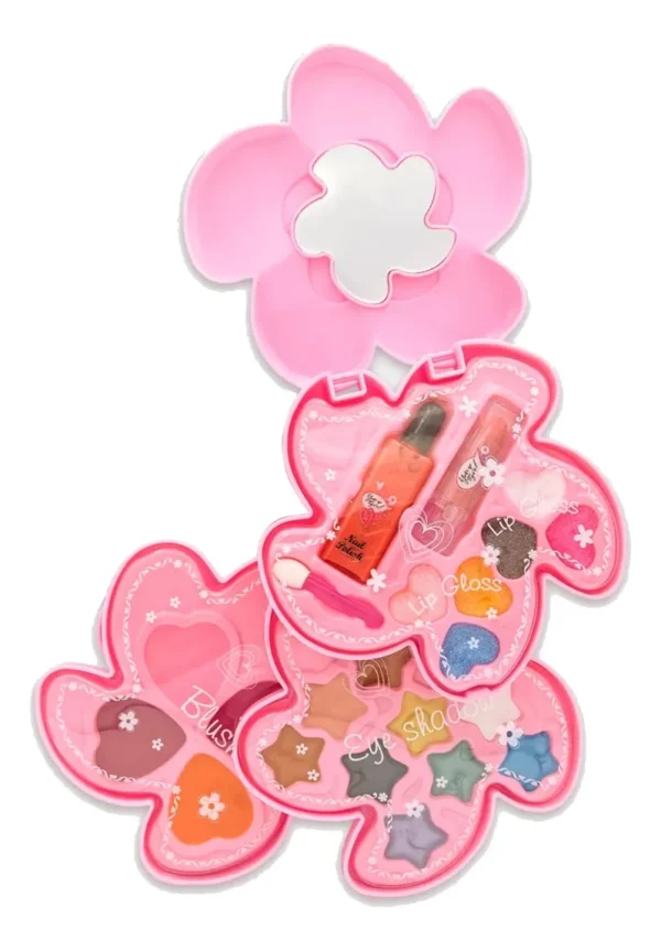 POPPI SET DE MAQUILLAJE DESPLEGABLE FLOR +5años 5666 S21668 - Imagen 2