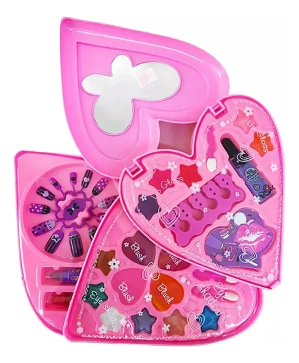 POPPI SET DE MAQUILLAJE DESPLEGABLE CORAZON +5años 5667 S21651 - Imagen 2