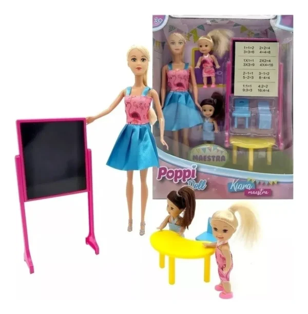 MUÑECA POPPI DOLL KIARA MAESTRA +3 B182