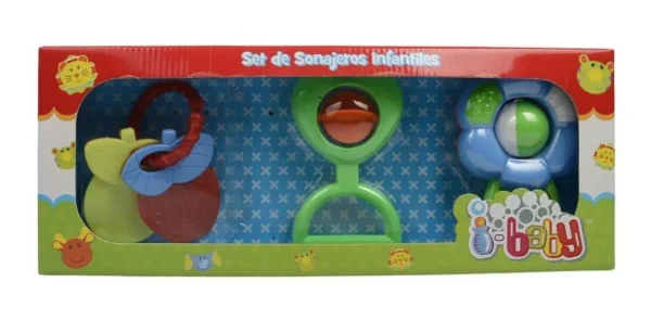 SONAJERO i-BABY SET CAJA X3 CODIGO 142552