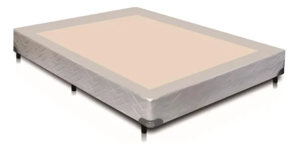 BOX GANI UNICO G2 140x190 BLANCO SILVER FLEX RIGIDO