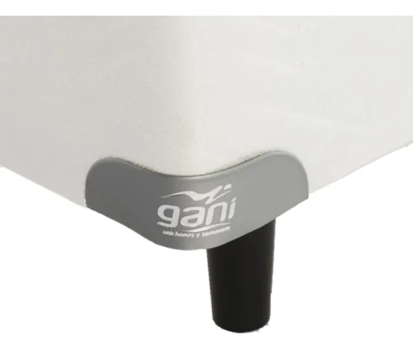 BOX GANI UNICO G2 140x190 BLANCO SILVER FLEX RIGIDO - Imagen 2