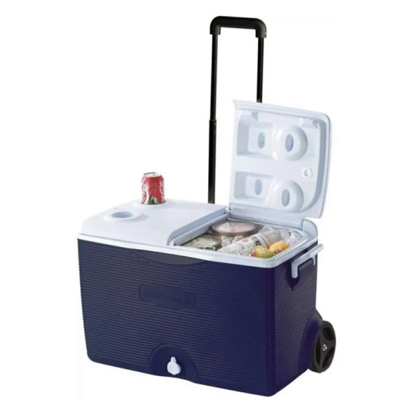 CONSERVADORA RUBBERMAIND 60QT CON RUEDAS FG2A9002