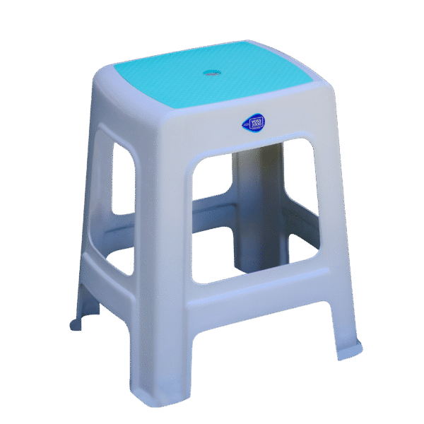 BANQUETA VOSS2000 GOLIAT BLANCO TAPA CELESTE