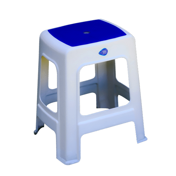 BANQUETA VOSS2000 GOLIAT BLANCO TAPA AZUL