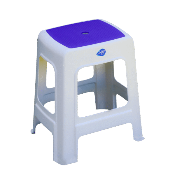 BANQUETA VOSS2000 GOLIAT BLANCO TAPA LAVANDA