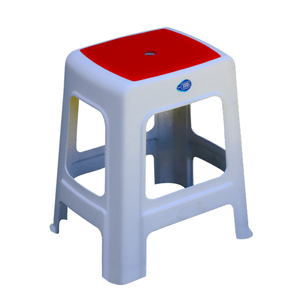 BANQUETA VOSS2000 GOLIAT BLANCO TAPA ROJO