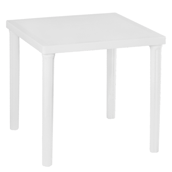 MESA VOSS2000 CUADRADA 75CM BLANCA JAMAICA