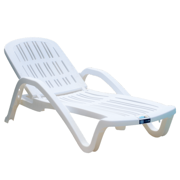 REPOSERA MIAMI VOSS200 BLANCA Ancho: 72cm Alto: 44cm Largo: 192cm