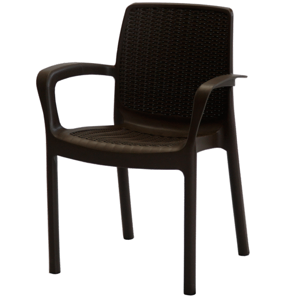 SILLON VOSS2000 GUINEA MOKKA SIMIL RATAN