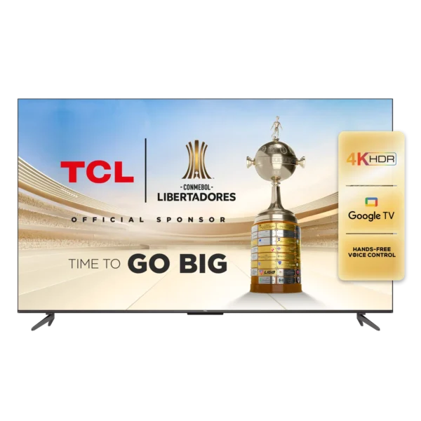 LED TCL 55" 55P635-F GoogleTv 4k HDR UHD 3840 x 2160 Bluetooth 76.6x122.6x26.5