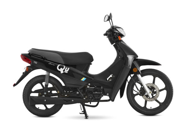 MOTO SIAM QU 110 FULL NEGRO SEMIAUTOMATICA ARRANQUE ELEC FRENO A DISC DELANTERO - Imagen 2