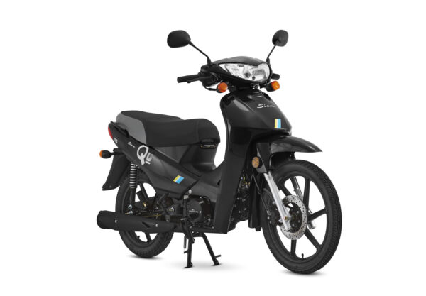 MOTO SIAM QU 110 FULL NEGRO SEMIAUTOMATICA ARRANQUE ELEC FRENO A DISC DELANTERO