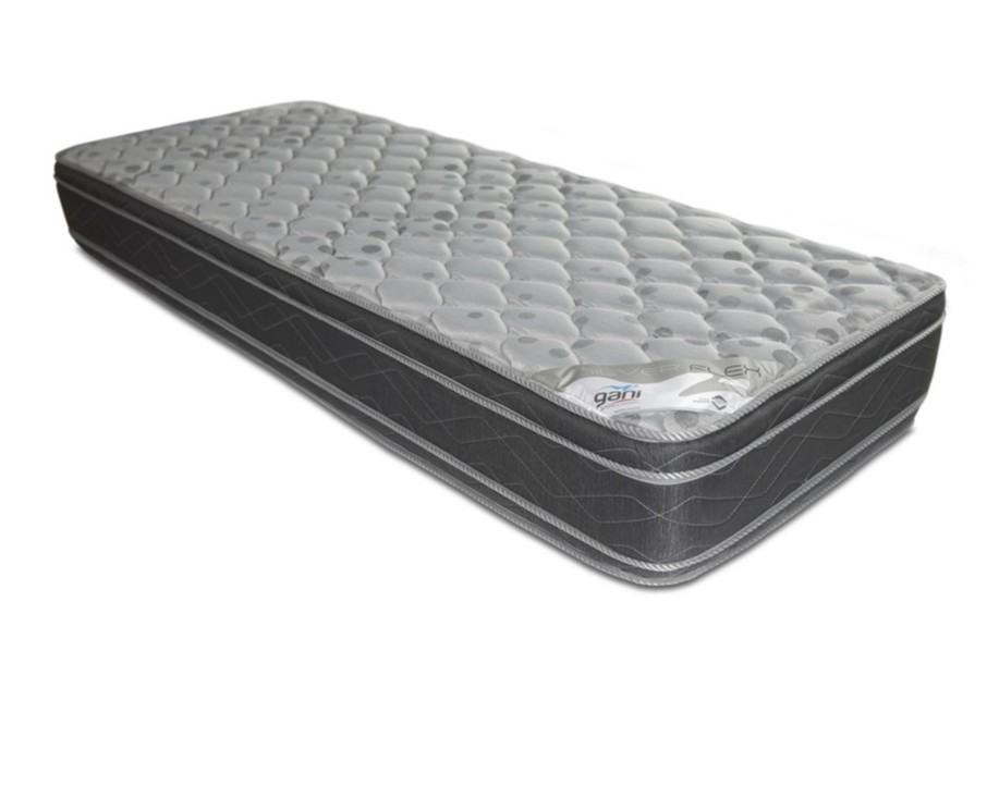 COLCHON GANI SILVER FLEX FIRME 3.0 080X190x25 30KG DOBLE EUROPILLOW JAKARD