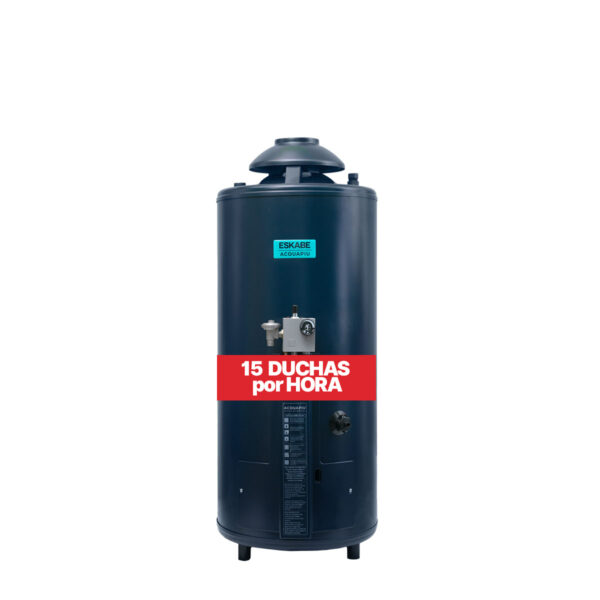 TERMOTANQUE ESKABE AQUAPIU H800 Hybrid4 800lts/hs SUP 5" MULTIGAS 109x45cm