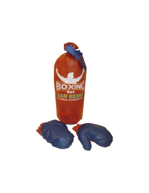 BOXEO INFANTIL SET SAN REMO CHICO BOLSA Y GUANTES 106723