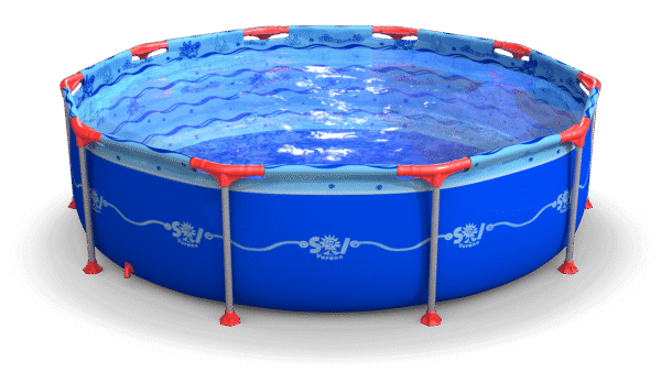 PILETA SOL DE VERANO ARCO 10 CIRCULAR 3.00x076m 5500 LITROS