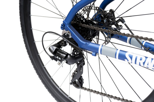 BIC. OLMO MTB STRAAT S-10 R700 8V MONOPLATO SHIMANO FRENO DISC CUBIERTA 700X38 - Imagen 3