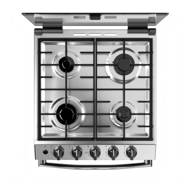 COCINA DREAN CD5614AI0 56cm INOX MULTIGAS ENC/LUZ C/TAPA LINEA PREMIUM EDITION - Imagen 5