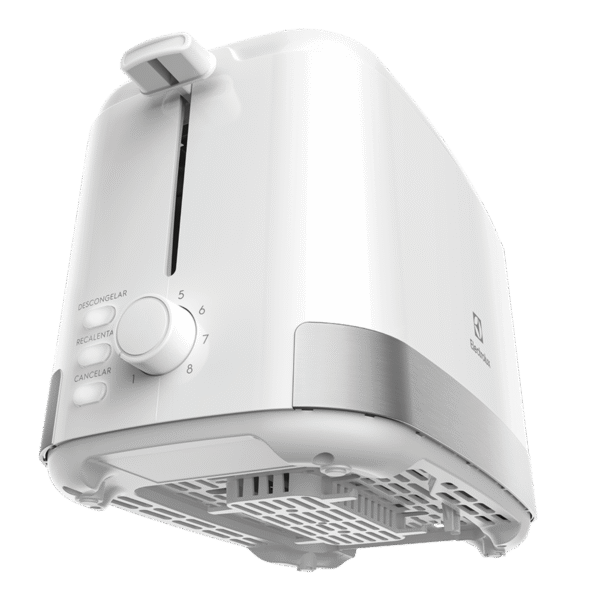 TOSTADORA ELECTROLUX ETS11 BLANCA 8 NIVELES 800watts 2 REBANADAS 3 FUNCIONES - Imagen 4