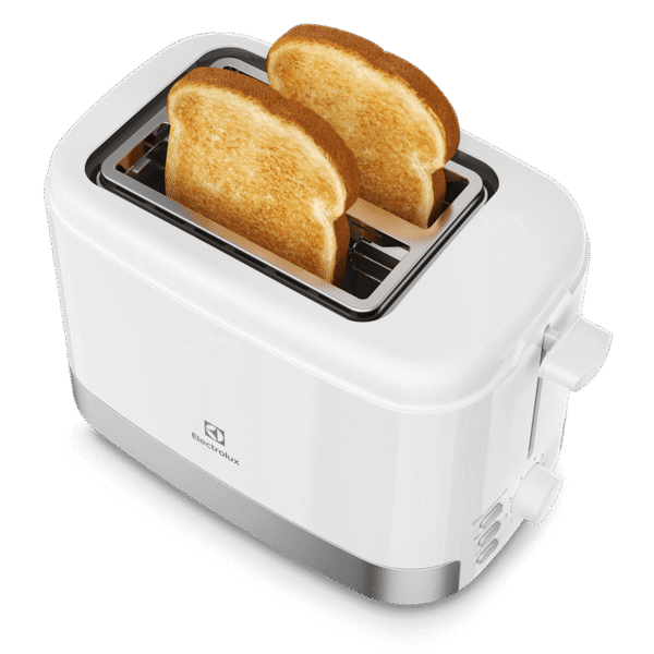 TOSTADORA ELECTROLUX ETS11 BLANCA 8 NIVELES 800watts 2 REBANADAS 3 FUNCIONES - Imagen 6