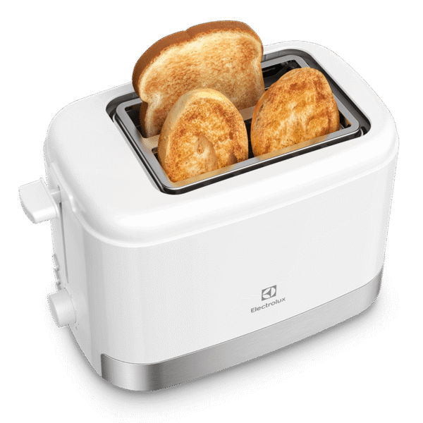 TOSTADORA ELECTROLUX ETS11 BLANCA 8 NIVELES 800watts 2 REBANADAS 3 FUNCIONES - Imagen 7