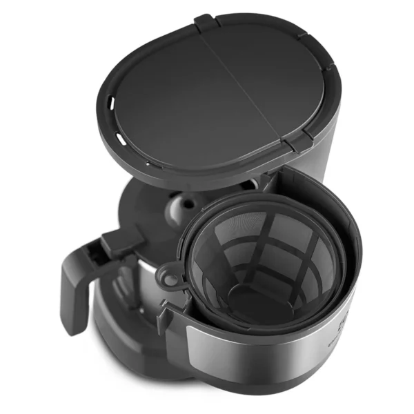 CAFETERA ELECTROLUX ECM12 INOX 0.60 ltrs JARRA ACERO FILTRO PERMANENTE - Imagen 5