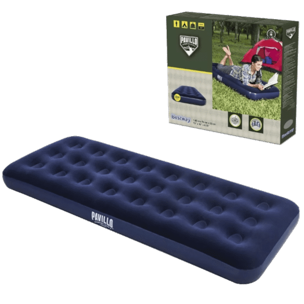 COLCHON INFLABLE BESTWAY FLOCKED AIR 076x185x22 3947-67000