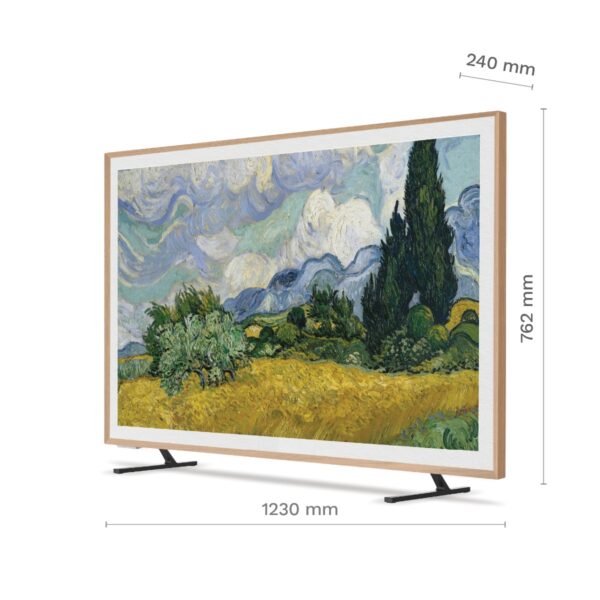 LED NOBLEX 55" DR55X8800 ART 4K QLED GOOGLE TV 123x76.2x24cm - Imagen 4