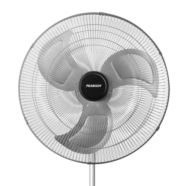VENTILADOR PEABODY 20" PIE 130w 3 Vel 1.6mts PALA METALICA PE-VP250 - Imagen 2