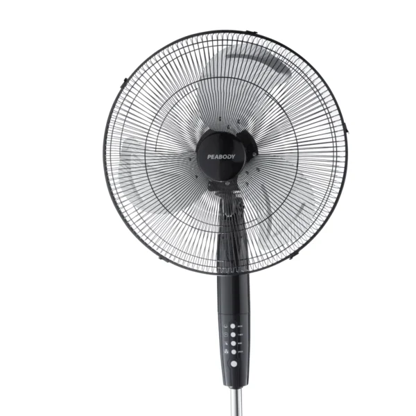 VENTILADOR PEABODY 20" PIE 130w DIGITAL  C/R 3 Vel 1.7mts PALA METALICA PE-VP350 - Imagen 4
