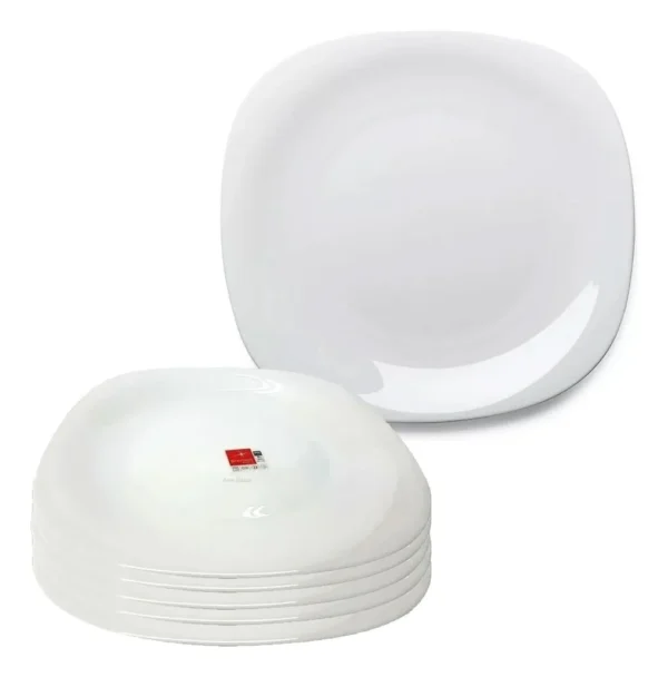 PLATO BORMIOLI PARMA PLAYO 27cm X6 CUADRADO