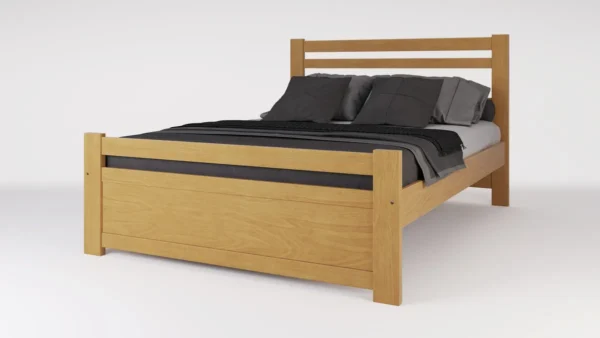 CAMA INMANCOL 2 PLZ MIEL 140X190 PACIFICO PINO