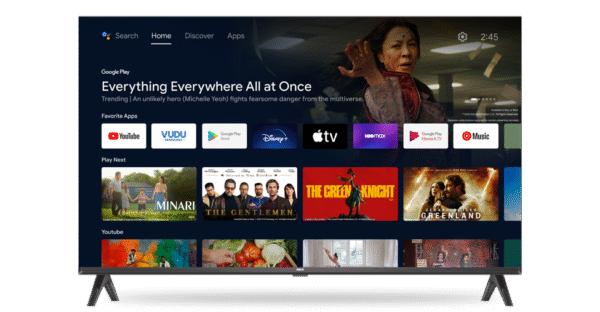 LED RCA 32" R32AND-F FHD ANDROID TV Google Assistant VC 71.5x48.8x18