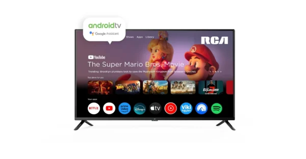 LED RCA 65" C65AND-F UHD 4K ANDROID TV Google Assistant VC