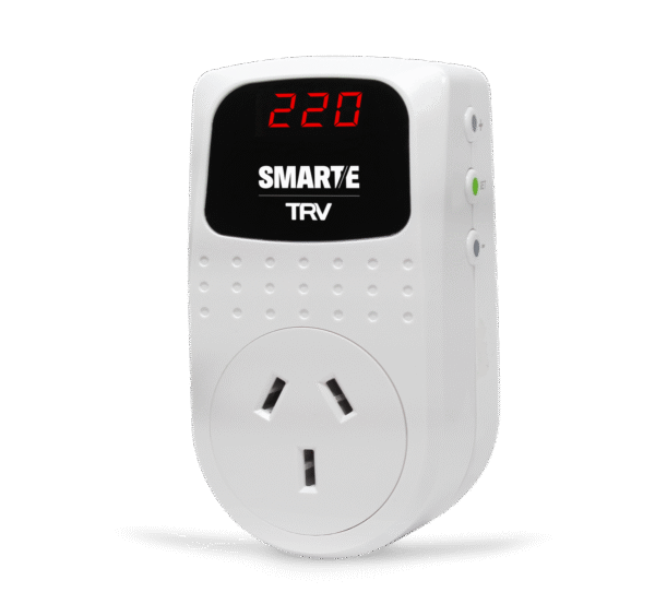 PROTECTOR TRV SMART E 10A 180-245V 2200w 15seg AUDIO, MIC, LED PEQ CONSOLAS
