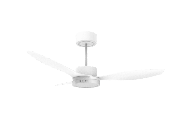 VENTILADOR INDELPLAS TECHO BLANCO 47" 30w 6v C/REMOTO LUZ LED