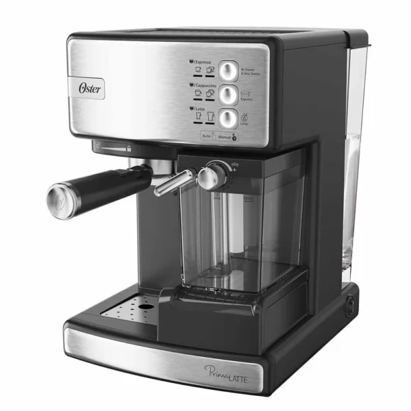 CAFETERA OSTER EXPRESS 6603SS SILVER 15 BARES ESPUMADOR LECHE - Imagen 2