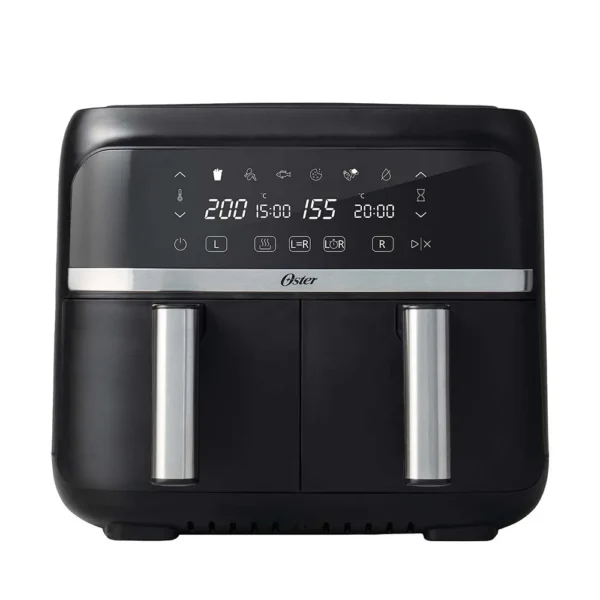 FREIDORA OSTER OCKTAF7MCDF-O54 SIN ACEITE DUAL 7.6L DIGITAL