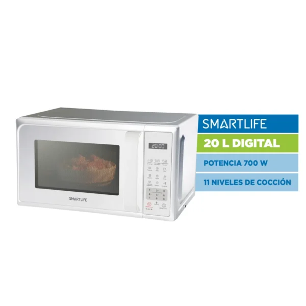 MICROONDA SMARTLIFE SL-MWO20MDW 20L BLANCO 700W DIGITAL