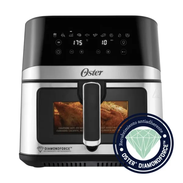 FREIDORA OSTER OSCKTAF75WDSSDF-054 SIN ACEITE VISOR 7.5L DIGITAL - Imagen 3