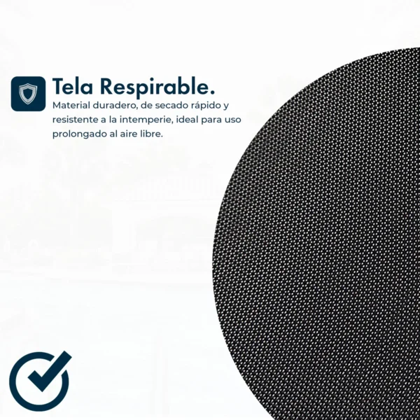 REPOSERA CATRE GARDENLIFE CHICO NEGRO 140KG PLEGABLE F765001 - Imagen 5