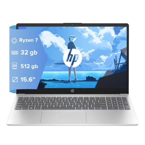 NOTEBOOK HP 15.6" 15-FC0284LA AMD Ryzen 7 7730U 16GB 512GB SSD W11