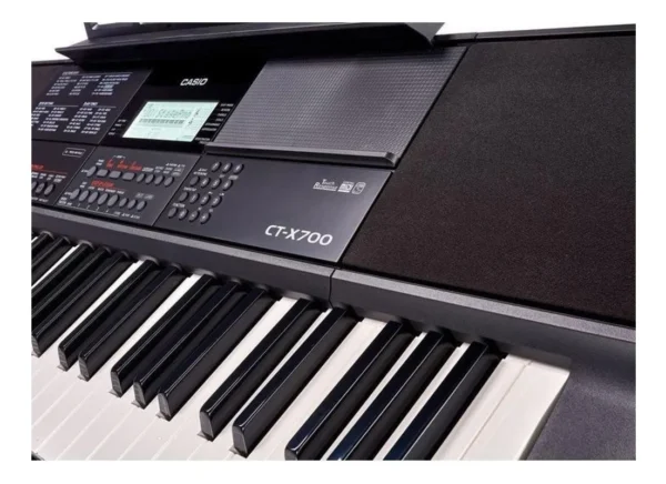 TECLADO CASIO CT-X700 + FUENTE 61 TECLAS STD SENSITIVAS 200 SONI 195 RIT - Imagen 3